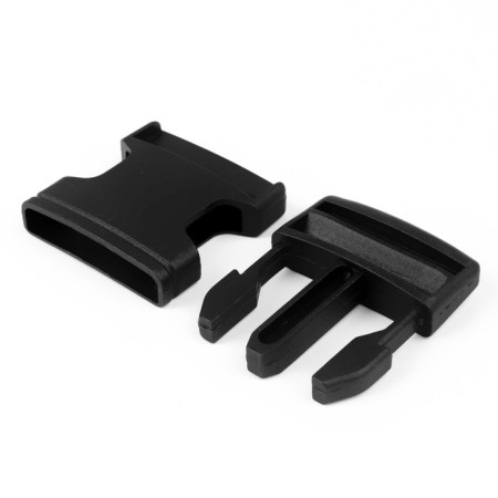 Fastex 32 mm, load up to 15 kg, 10 pcs, black color-2