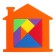 Tangram "House", Mix colors