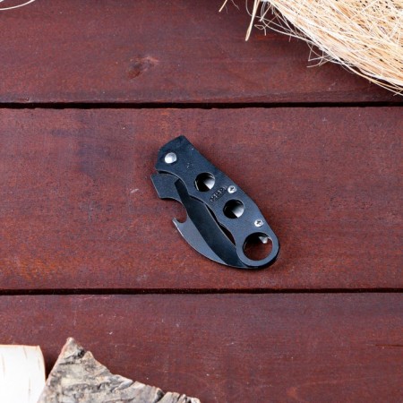 Knock-Kerambit "circles" 15cm, blade 62mm/1mmm-2