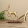 Souvenir "Deer" Polim. Smol, manpower tree 26.5x13x36 cm