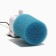 Round sponge No. 3, coarse, 8 x 8 x 10 cm, blue