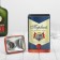 Box tin in the shape of a bottle for strong alcohol "First"