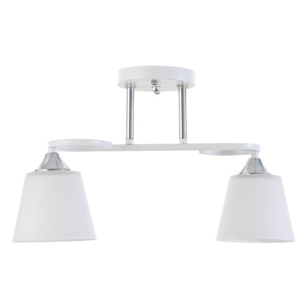 Lyberti chandelier 2x60W E27 white 44x12x25cm-4