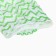 Reusable diaper, "zigzag", green color
