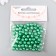 Set of beads "needlework" plastic, diameter 8 mm, 25 g, jade