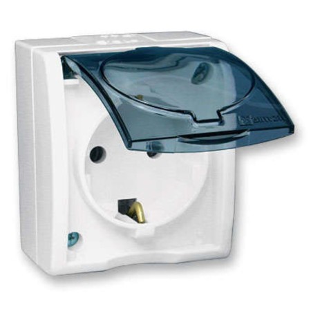 Simon 1594432-030 socket, OP, with grounding