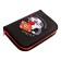 Penal 1 section 140 x 210 x 40 mm, folding pocket and cosmetic bag, fabric, calligrata topontent "cat fuss"