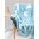Water Bunny Glane, size 150x200 cm, rabbits, blue