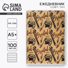 Diary A5+, 100 sheets soft region. Soft-Tach 