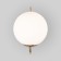 Bra Frost, 1x60W E27, brass color