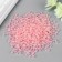 Beads for creativity plastic "Pink mother of pearl" set 20 grams d = 0.4 cm