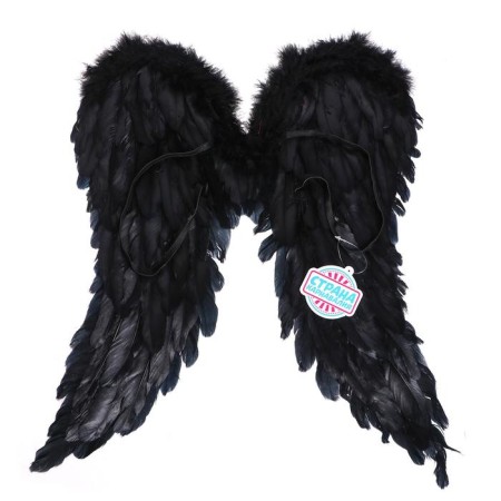 Wings "Angel", 50 × 40, black color-1