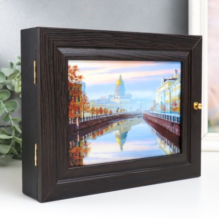 Key "Isaakievsky Cathedral" Wenge 19x24 cm Mix-1