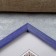 Photo frame Pine C14 21x30 cm, 56 violet (plastic screen)
