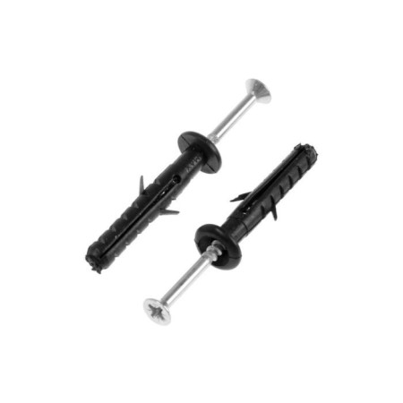 Dowel-gvo 6x40 mushroom, black color 200 pcs