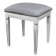 Vasco banquet in 106n, 420x470x490, white/silver/atina silver