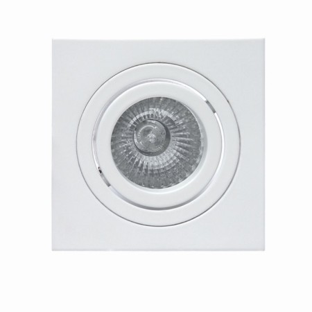 Building lamp Mantra Basico, GU10, 1x12W, 92x92x24 mm, matte white color-1