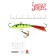 Balancir Lucky John Fin 4 + tee, 6 cm, color 36rt blister