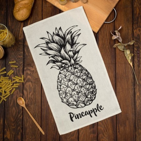 Towel kitchen shade PineApple 35x60 cm, 100% cotton, 160g/m2