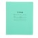 A notebook 12 sheets Narrow ruler "Green Cover", with an alphabet, a heat pack, packing 25 pcs.