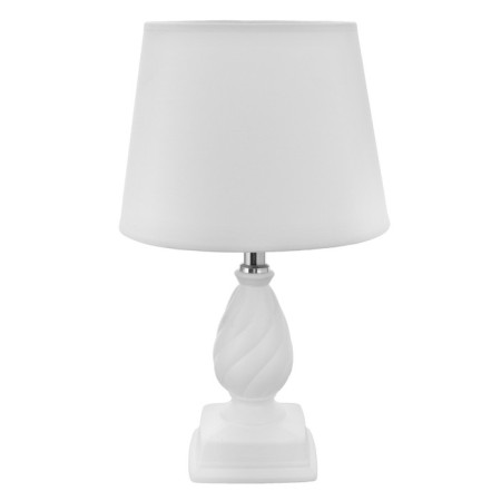 Table lamp "Chantal" 1he14 40W white 20x20x30 cm Risalux-6