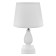 Table lamp "Chantal" 1he14 40W white 20x20x30 cm Risalux