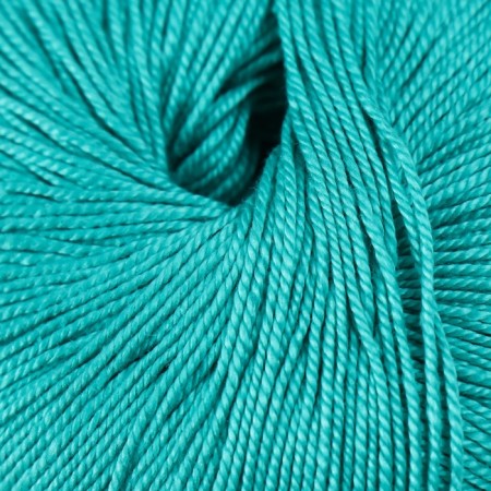 Yarn "Successful" 100% Merserized cotton 220m/50g (511-green)-3