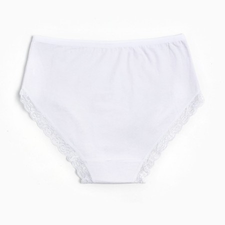 Panties female color white, size 52-54-2