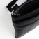Male bag over the shoulder, Textura, artificial leather, black color