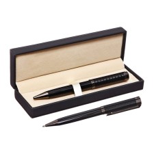 Gift Ballpage Handle in the leatherette case is a rotary exclusive body of black/silver