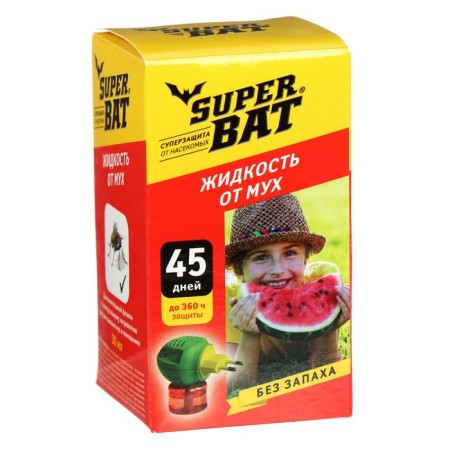Additional wir of flies "Superbat", additional. bottle, 45 days, 30 ml
