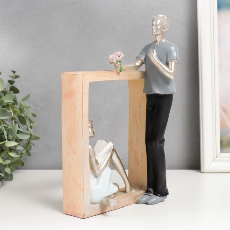 Souvenir Polystone "Recognition of Love" 26x14x9 cm-1