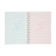 Notebook Gift Book on the comb 80l, line, color block, PVC cover 3D Bear (17.6x13.5cm) 105