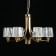 Ilvita chandelier, size 66x95x66 cm, 360W 6xe14