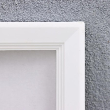 Photo frame plastic L-5 15x21 cm white (plastic screen)-2