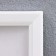 Photo frame plastic L-5 15x21 cm white (plastic screen)
