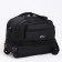 Road bag on wheels, a lightning department, with an increase, an outer pocket, black color