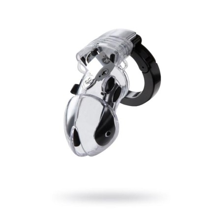 MYSTIM PUBIC ENEMY, ABS plastic, transparent, 8.2 cm
