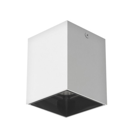 Lamp "Cube" LED 4000K 10W DIM220 white black 7.5x7.5x9.5cm