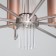 SOFFIO suspension lamp, 40W, E14, 70x70x83 cm