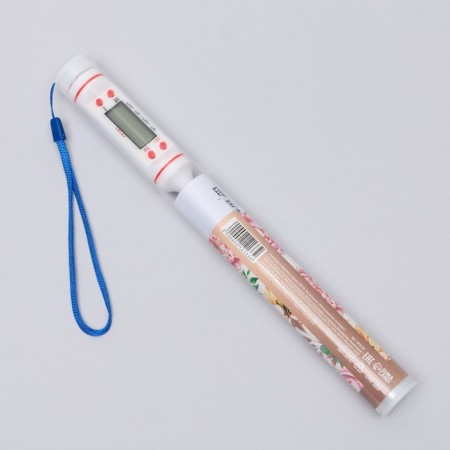 Culinary thermometer "Live with taste", white-3