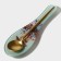 Glass stand under the spoon of the share "Rabbit", 23.5 × 8.3 × 1.5 cm
