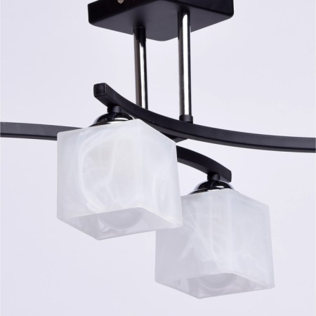 Tetro ceiling chandelier, 4x60W E27, black 58x36x25 cm-6