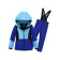 Ski costume for a boy, height 134 cm, blue color