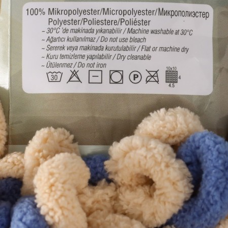 Yarn "Puffy More Plus" 100 % micropoliester 11m/250g (8005)-3