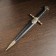 Kortik on the scabbard, lion's head, 35 cm