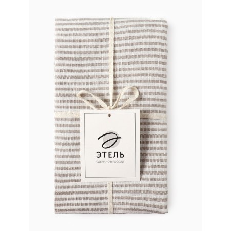 The path to the Ethel StraightForward 40 × 146 cm, flax 100%, 180 g/m², white/gray-9