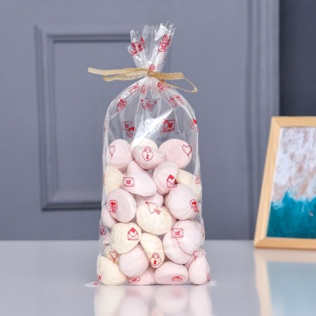 Package Packy BOPP, "Love House" 15*30 cm set 50 pcs