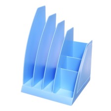 Papers stand, plastic Erichkrause Regatta, Pastel Bloom, Blue