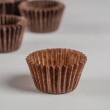 Baking shape brown, 2.2 x 1.6 cm